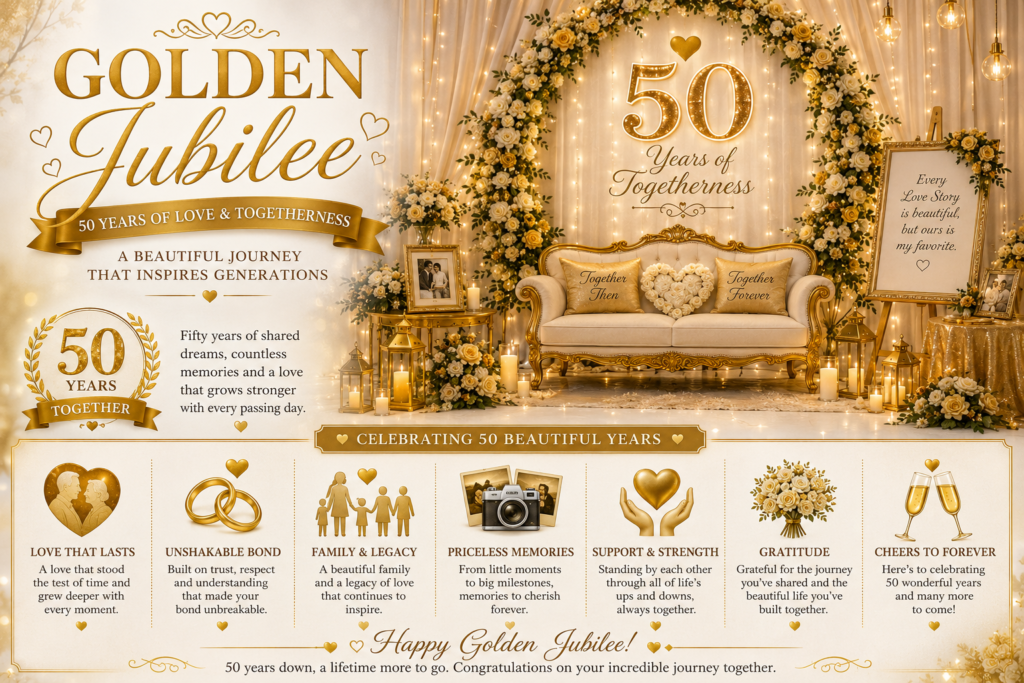 50th  Anniversary Decoration